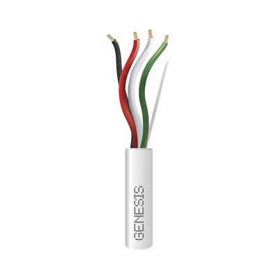 Genesis Cable para Alarma / 4x18 AWG / Riser 2115-1101/1000