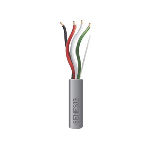 Genesis Cable para Alarma / 4 Conductores 16 AWG / 2 Pares 2122-5509/500