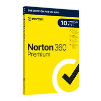 NORTON 360 PREMIUM 10 DV 1YR (21414754)
