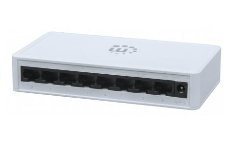 Switch de Escritorio Gigabit Ethernet 8 Puertos Plástico, IEEE 802.3az, Eficiencia Energética