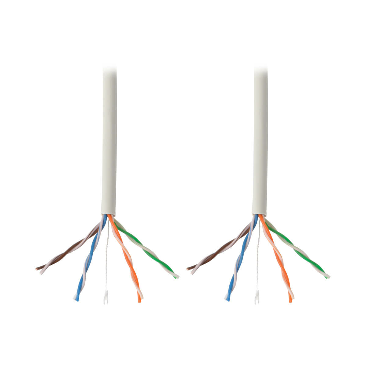 Tripp Lite N022-01K-WH Cable Ethernet a Granel de PVC (UTP) con Núcleo Sólido Cat5e 350 MHz - Blanco, 304.8 m [1000 pies