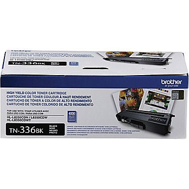 Brother TN-336BK cartucho de tóner 1 pieza(s) Original Negro