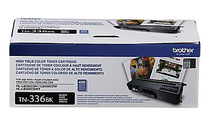 Toner Brother Tn336Bk P/Mfcl8850 Clr Negro