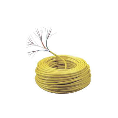 Carrete de Cable de 305 Metros (1000 Pies) / Color Amarillo / Compuesto por 6 x 22 AWG blindado, 4 x 18 AWG, 4 x 22 AWG, y 2 x 22 AWG / Para Aplicaci