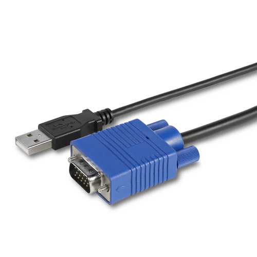 StarTech.com Adaptador Crash Cart USB con Transferencia de Ficheros y Captura de Vídeo Interruptores KVM 1 USB Full HD