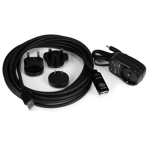 StarTech.com Cable USB 2.0 de Extensión Alargador Activo de 5 metros - Macho a Hembra Cables USB USB 2.0 USB A 5 V
