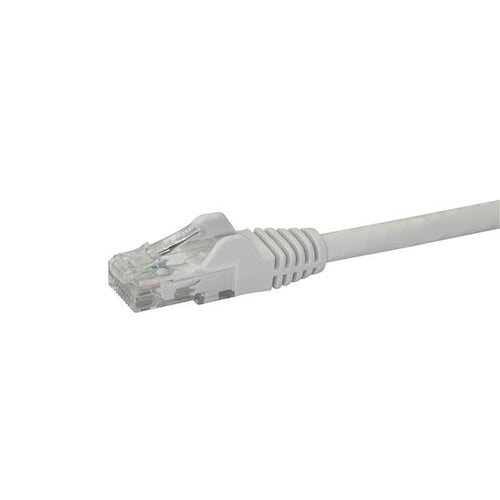 StarTech.com Cable de Red de 0,5m Blanco Cat6 UTP Ethernet Gigabit RJ45 sin Enganches Cables de red 0,5 m Cat6 RoHS