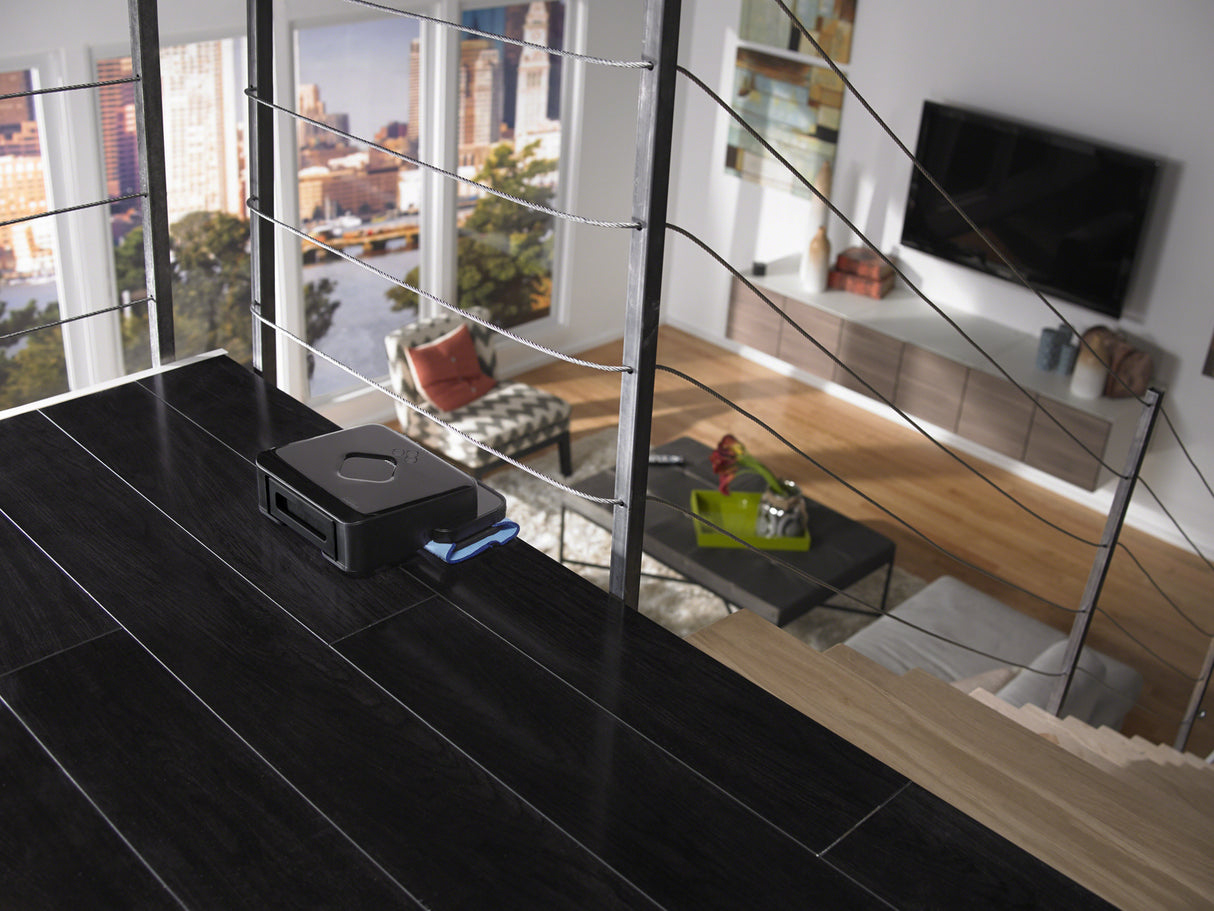 iRobot Braava 380t Negro, Sin bolsa, Plaza, Níquel-metal hidruro (NiMH)