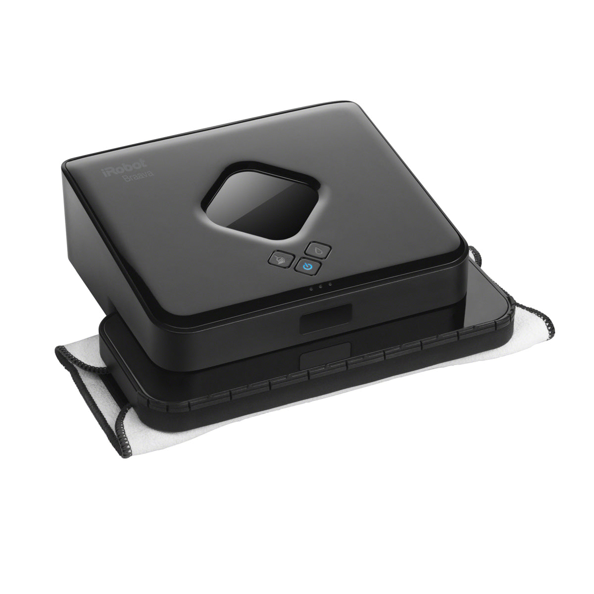 iRobot Braava 380t Negro, Sin bolsa, Plaza, Níquel-metal hidruro (NiMH)