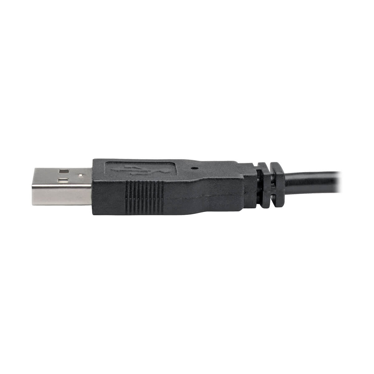 Tripp Lite U219-000-R Adaptador USB a PS/2 - Teclado y Mouse (A M a 2x Mini-Din6 H), Negro, China, 177.8 mm