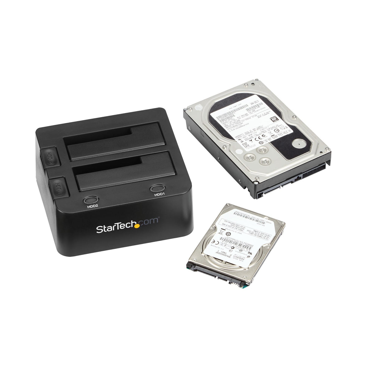 StarTech.com Docking Station de 2 Bahías USB 3.0 a SATA - Base de Acoplamiento USB de Discos Duros SSD SATA I/II/III de