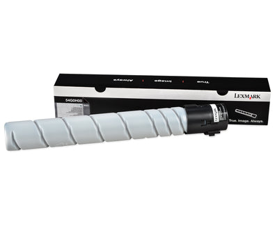 Lexmark 54G0H00 cartucho de tóner 1 pieza(s) Original Negro