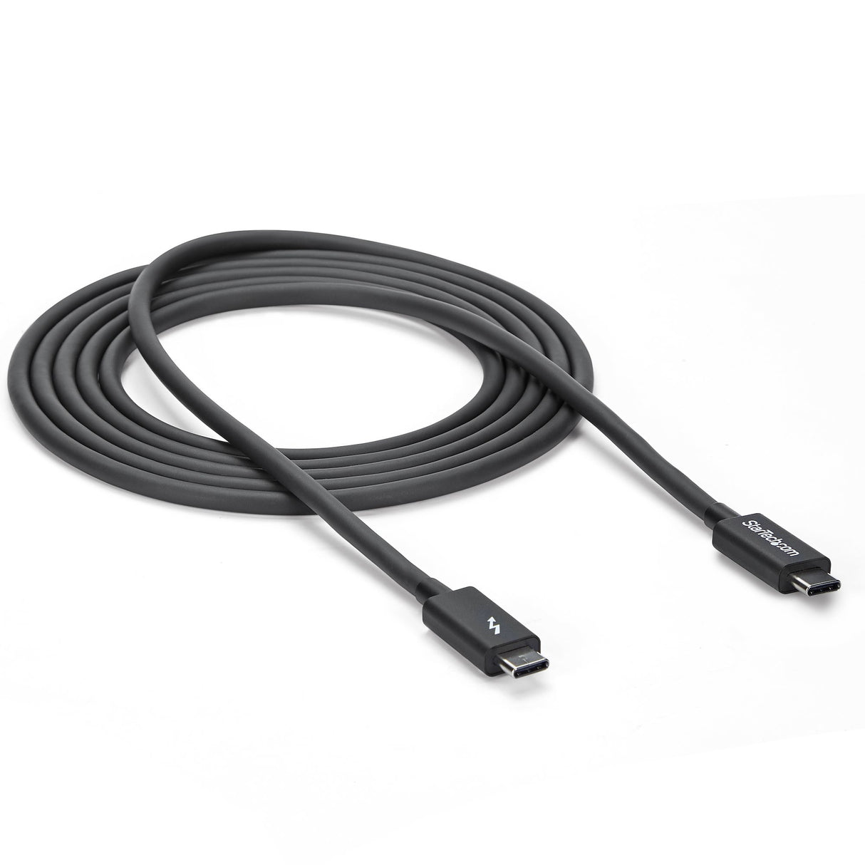 StarTech.com Cable Thunderbolt 3 Pasivo de 2m - 20Gbps - PD 100W - Vídeo 4K - Cable Thunderbolt - Certificado Thunderbolt - Compatible con USB4 / Modo Alt DP - Thunderbolt 4 - USB 3.2 - USB-C Cable Masculino Masculino 2 m 20 Gbit/s