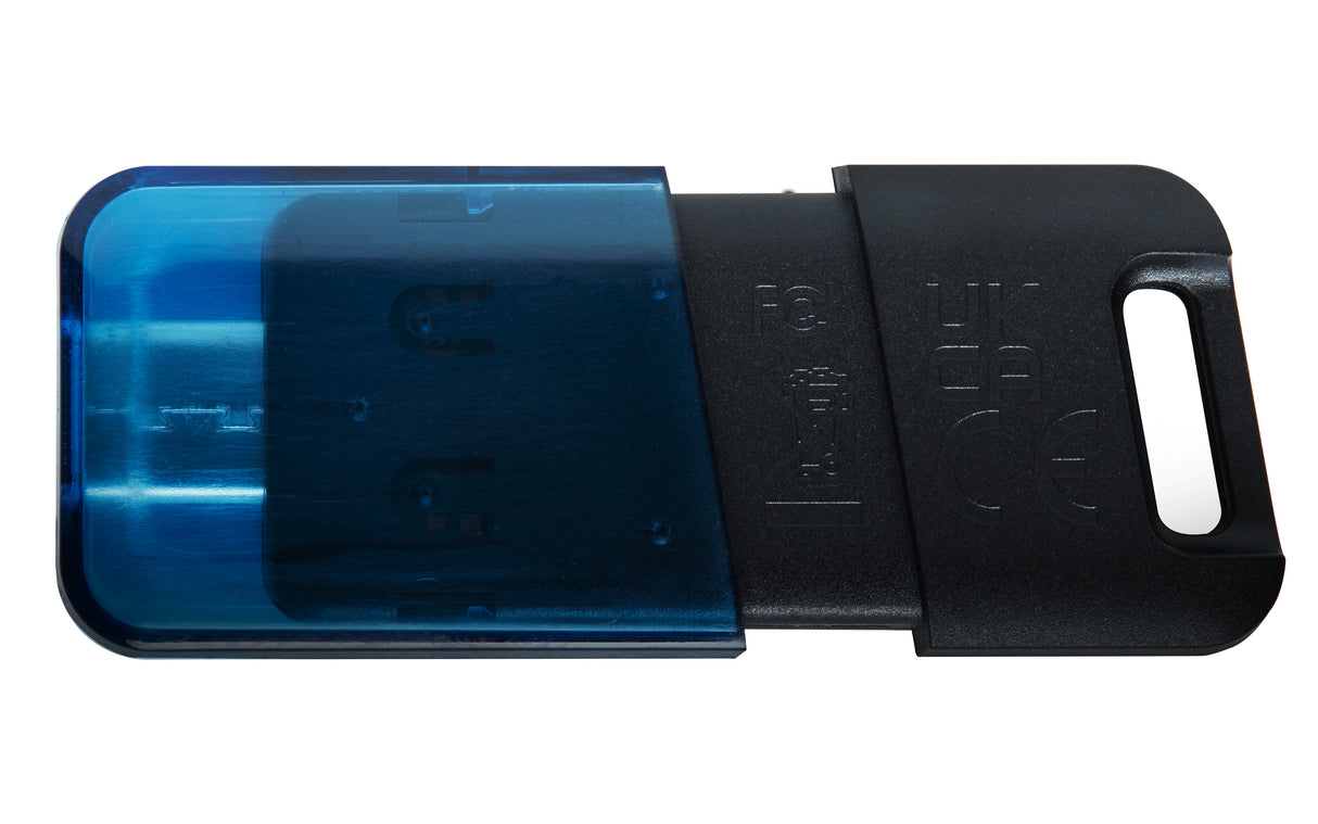 Kingston Technology 256GB DataTraveler 80 M 200MB/s USB-C 3.2 Gen 1 Memoria Flash 256 GB USB Tipo C 3.2 Gen 1 (3.1 Gen 1