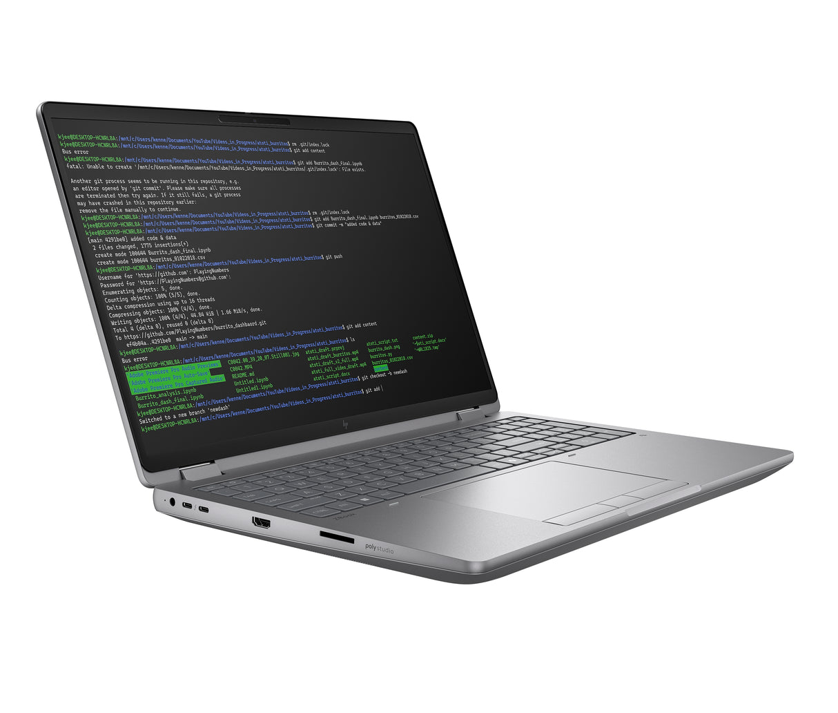 HP ZBook Fury G1i 16 inch Mobile Workstation PC Intel Core Ultra 9 285HX 40.6 cm (16") WUXGA 64 GB DDR5-SDRAM NVIDIA RTX PRO 1000 Blackwell Wi-Fi 7