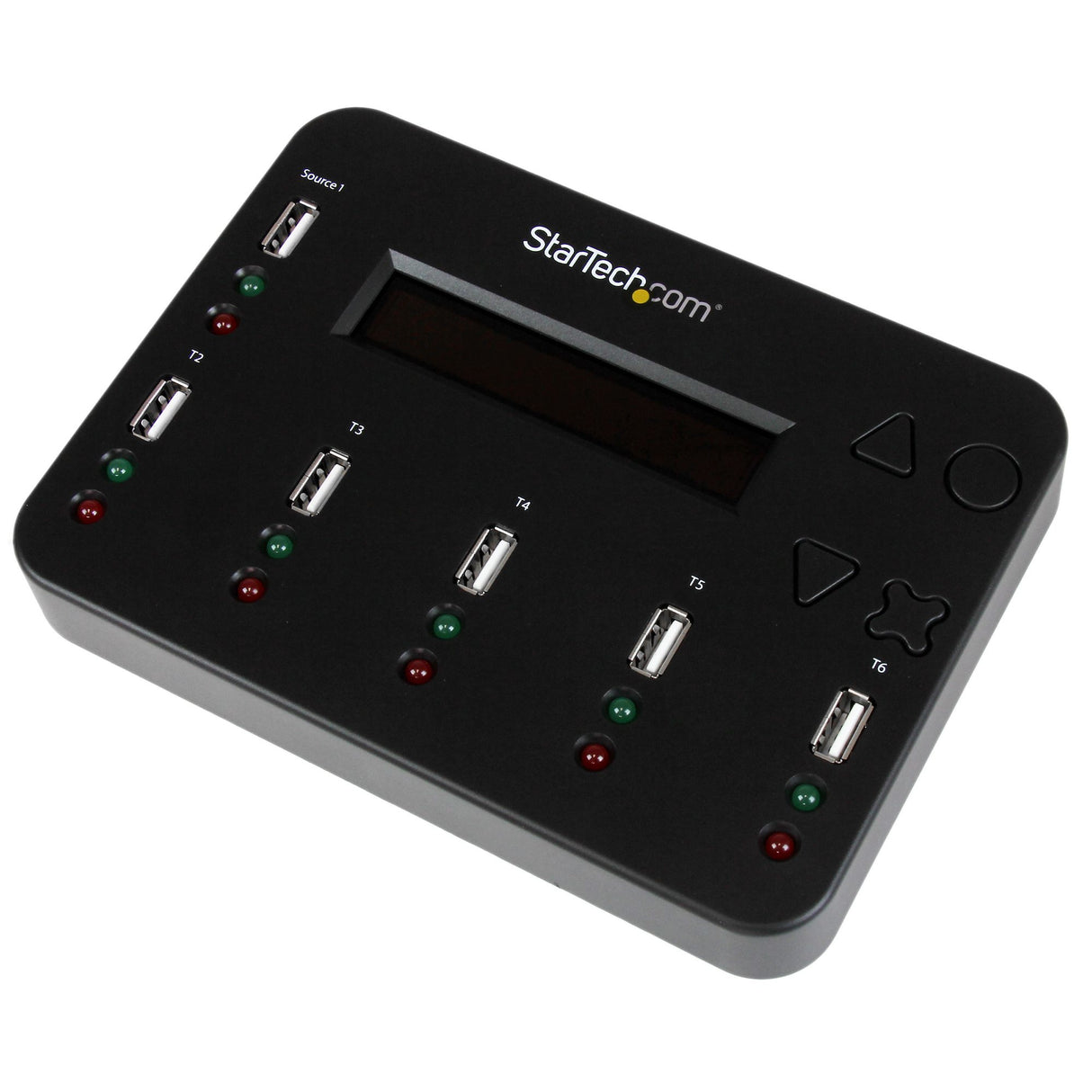 StarTech.com Clonador Autónomo 1:5 para Memorias USB - Copiador de Unidades de Memoria USB - Copia Sector por Sector de Sistema y Archivos - 1.5