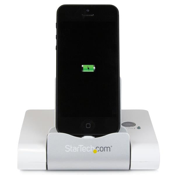 StarTech.com Concentrador USB 3.0 de 3 Puertos - Hub con Puerto de Carga Rápida (2,1A) y Base para Portátiles y Tablets