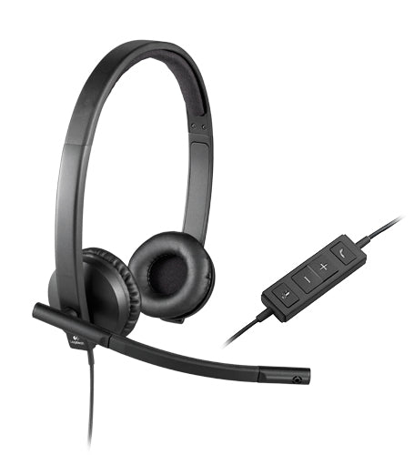 Logitech USB Headset H570e Auriculares y Cascos Auriculares Diadema Alámbrico