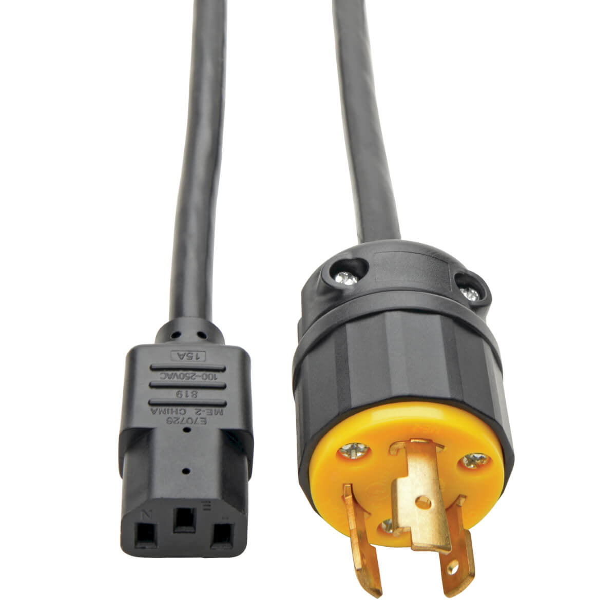 Tripp Lite P011-006 Cable de Alimentación para Computadora, NEMA L6-20P a C13 - Servicio Pesado, 15A, 125V, 14 AWG, 1.83
