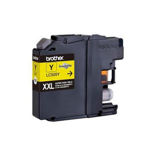 TINTA BROTHER LC505Y AMARILLO RENDIMIENTO 1300 PAGINAS APROX. P/J100