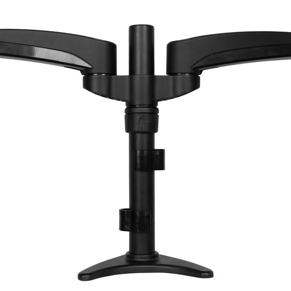StarTech.com Soporte con Brazos Articulados para Dos Monitores Monitor Negro