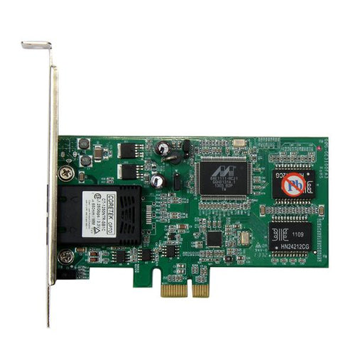 StarTech.com Tarjeta de Red Ethernet PCI Express de Fibra SC Multimodo - 550m Tarjetas de red Alámbrico PCI Express 2000
