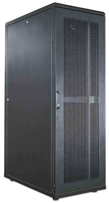 Intellinet Armoire serveur autoportante 19", 42U, 800 × 1000 mm (largeur x profondeur), noire, en kit, charge max.