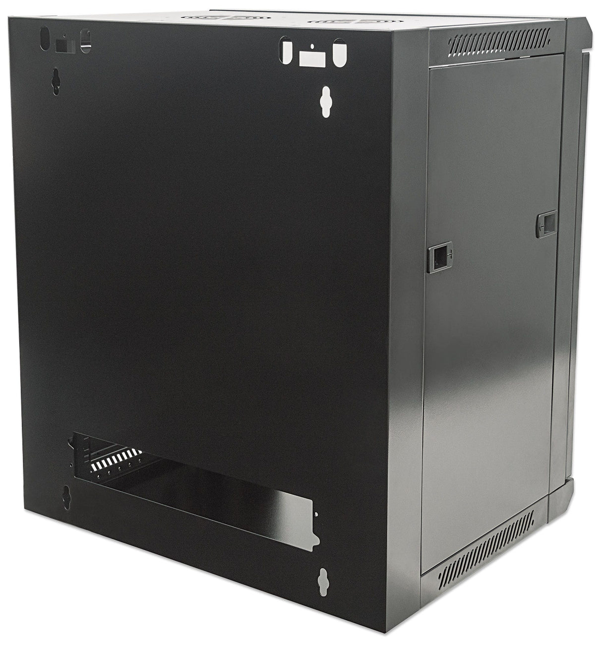 Intellinet Armoire réseau murale 19" (standard), 12U, profondeur 600 mm, noire, en kit, charge max. 60 kg, utilisab