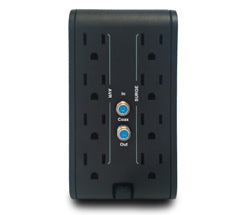 CDP R2CU-AVR1008 1000VA/500W AVR, 8 Salidas, 175 Julios, 4 Puertos USB, 120 Vac Regulador de Voltaje 92 - 144 V 50/60 Hz 6 A 120 V