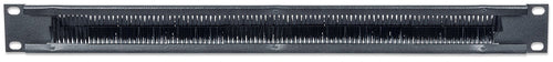 Intellinet Panneau passe-câbles 19", 1U, avec brosse, noir Accesorios para rack Negro Acero 48,3 cm