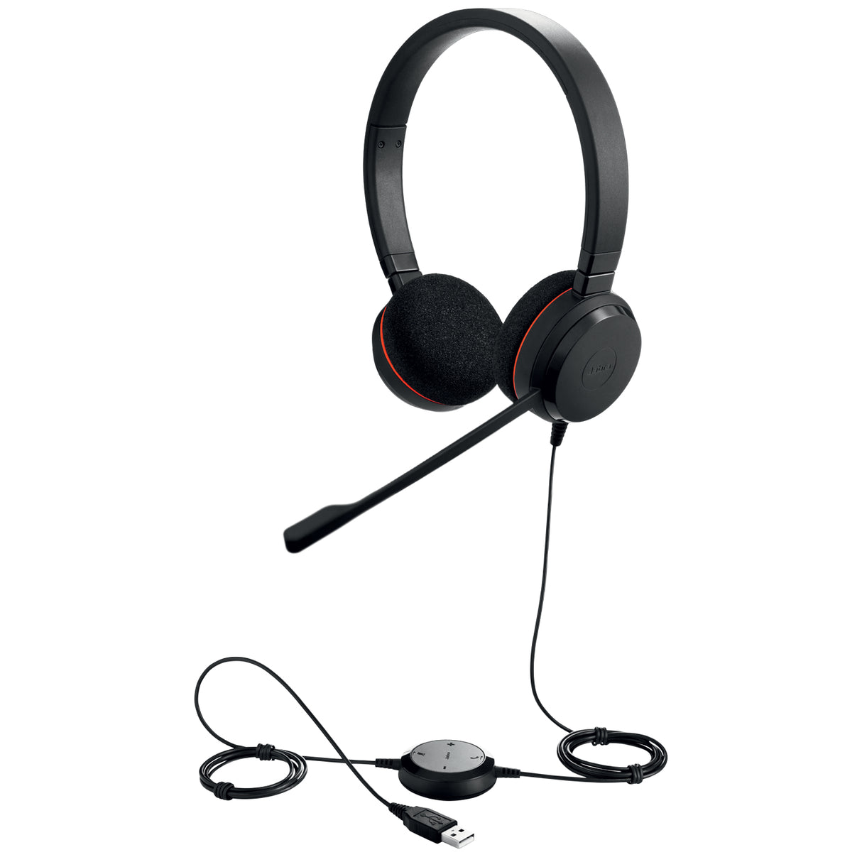 Jabra Evolve 20 Auriculares Auriculares Diadema Oficina/Centro de llamadas Binaural