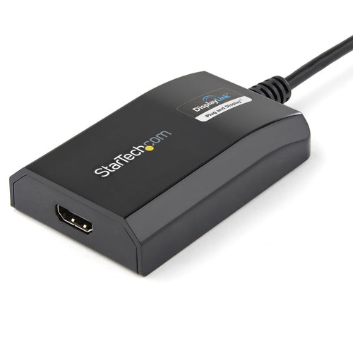 StarTech.com Adaptador USB 3.0 HDMI - Certificado con DisplayLink - 1920x1200 Adaptadores gráficos USB 3.2 Gen 1 (3.1 Ge