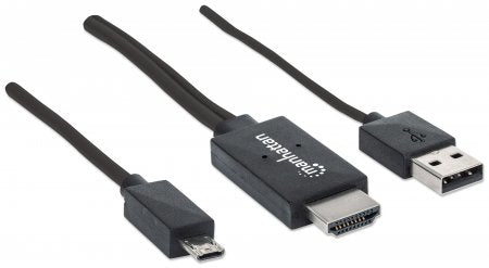 Manhattan 151511 Cable Derecho Derecho 1,5 m HDMI tipo A (Estándar)