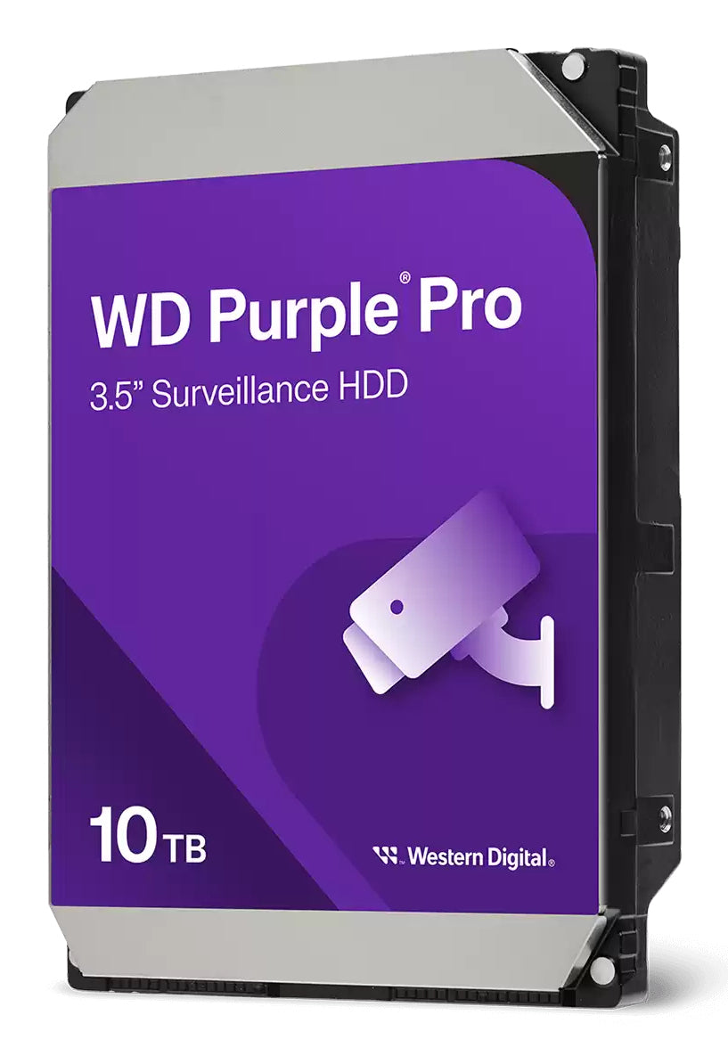 Western Digital Purple Pro WD102PURP disco duro interno 10 TB 7200 RPM 512 MB 3.5" Serial ATA III