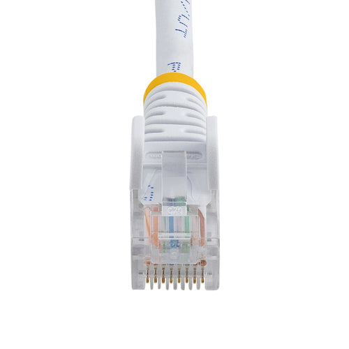 StarTech.com Cable de 1m Blanco de Red Fast Ethernet Cat5e RJ45 sin Enganche - Cable Patch Snagless Cables de red 1 m Ca