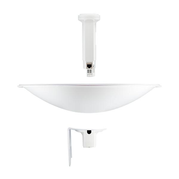 Ubiquiti PBE-M5-400 repetidor y transceptor Puente wifi 1000 Mbit/s Blanco