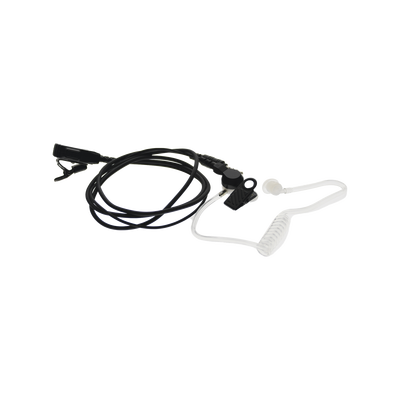 Ruggear Micrófono-Audífono de Solapa / Tubo Acústico Transparente / Sensibilidad -42 dB