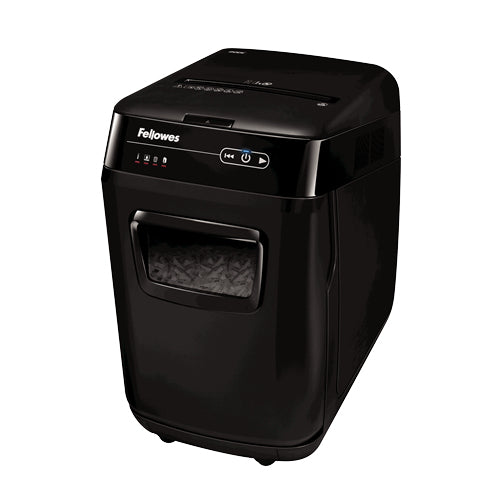 Fellowes AutoMax 200C triturador de papel Corte cruzado 60 dB 22,9 cm Negro