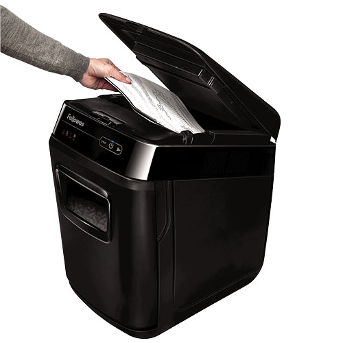 Fellowes AutoMax 130C triturador de papel Corte cruzado 60 dB Negro