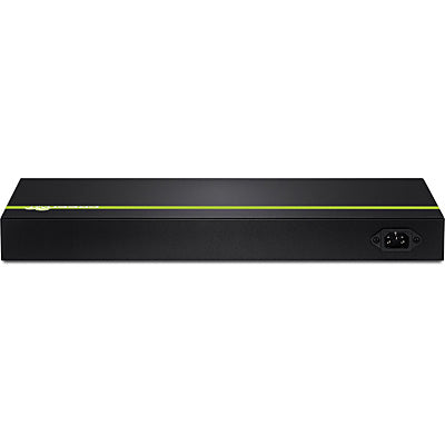 TRENDnet 24-Port Gigabit PoE+ Switch, 24 x Gigabit PoE+ Ports, 370W Power Budget, 48Gbps Switch Capacity, RackMount Kit