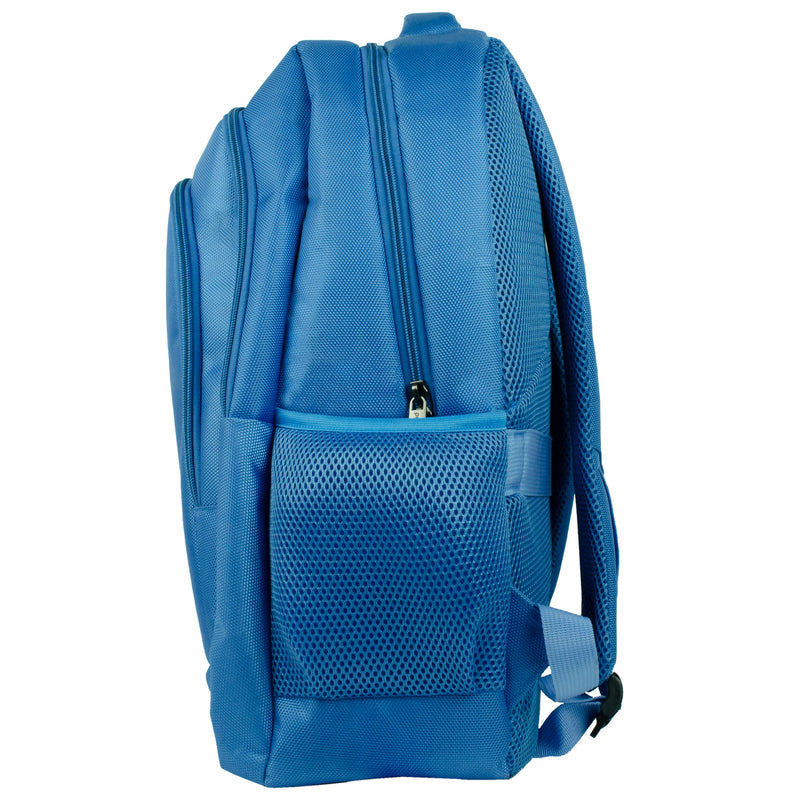Perfect Choice PC-084372 mochila Mochila casual Azul Nylon, Poliéster, Ciudad, Unisex, Compartimento del portátil
