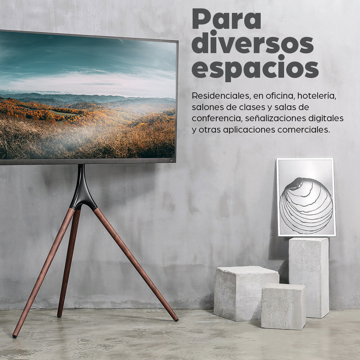 Manhattan Soporte para TV con Trípode Monitor