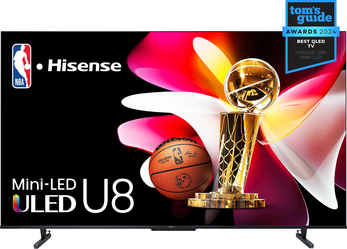 Hisense Class U8 Televisor 165,1 cm (65") 3840 x 2160 Pixeles 4K Ultra HD Mini LED ULED Smart TV Wifi Negro