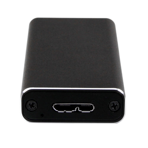 StarTech.com Caja USB 3.0 (5Gbps) a SSD M.2 de Aluminio con UASP - Negro - SATA NGFF M.2 con B Key y B+M Key - Caja Port