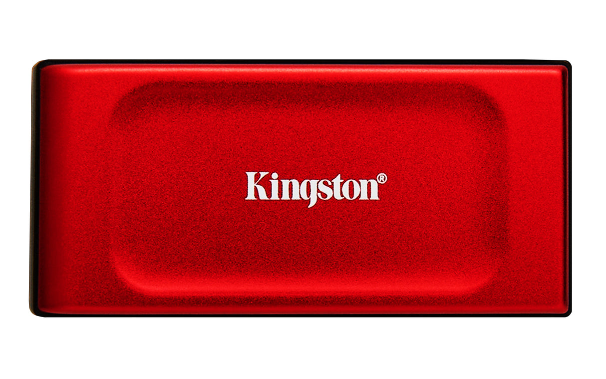 Kingston Technology 2TB SSD externo XS1000 USB 3.2 Gen 2, Rojo unidades externas de estado sólido 2 GB 1050 MB/s 1000 MB