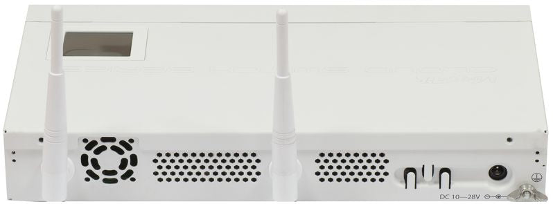 CRS125-24G-1S-2HnD-IN, Switch capa 3, 24xGEth, 1xSFP cage, LCD, WiFi 802.11b/g/n
