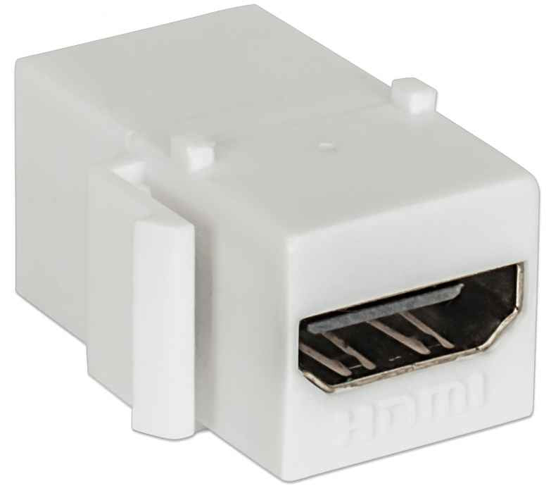 Intellinet Cople HDMI, Tipo Keystone módulos de conectores de red Plano Blanco HDMI HDMI
