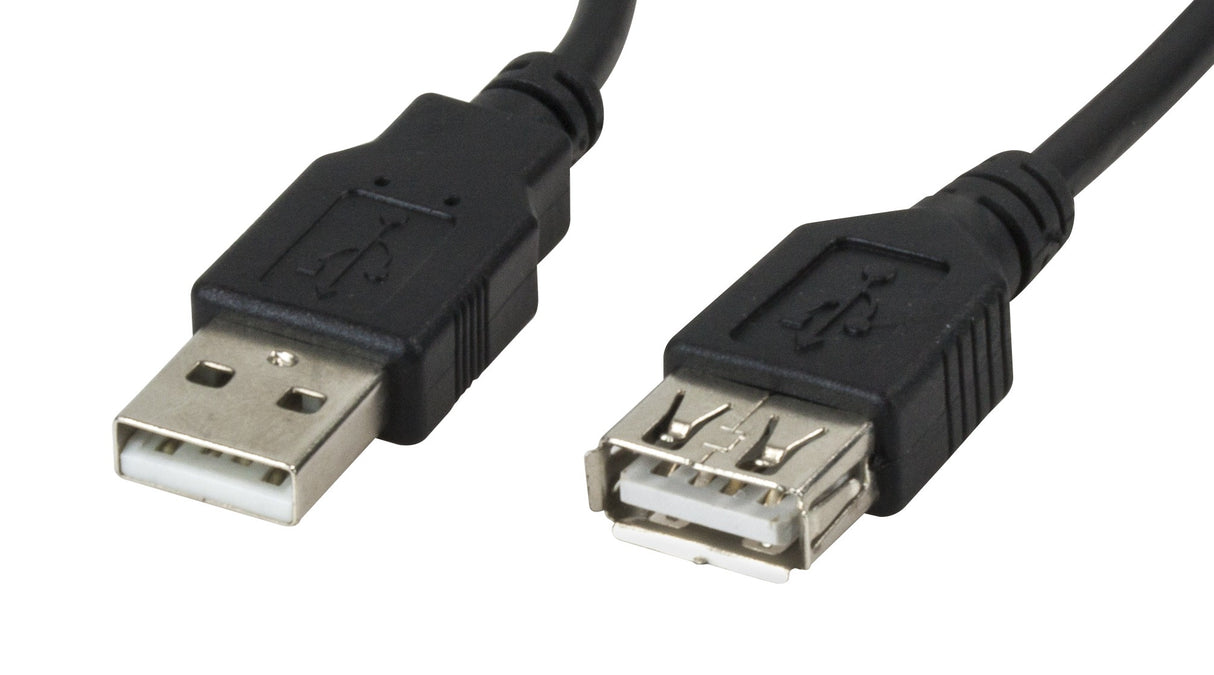 Xtech XTC-301 cable USB USB 2.0 1.8 m USB A Negro, Macho/Hembra | Cables USB