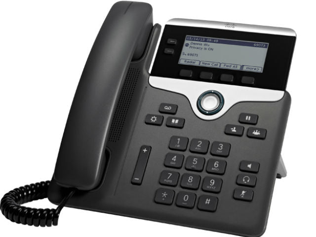 Cisco 7811 Teléfonos IP Teléfono IP Negro, Plata 1 líneas