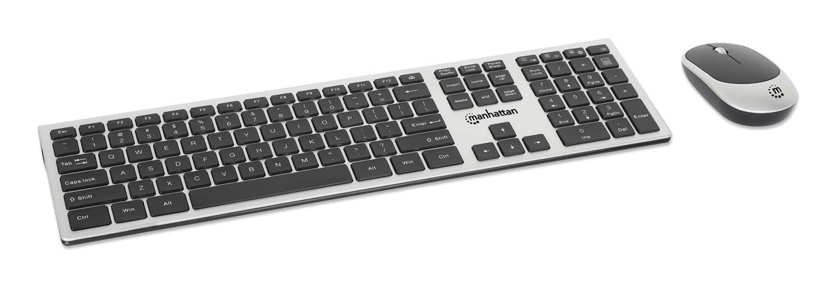 Manhattan 180788 Teclado Universal Inalámbrico RF inalámbrico Switch de tecla de tijera